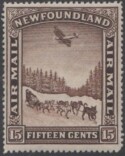 Aron R. Halberstam Philatelists Ltd.; British Commonwealth Stamps: NEWFOUNDLAND - KGV; Scott: C6; SG: 192; Condition: F-VF NH