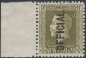 Aron R. Halberstam Philatelists Ltd.; British Commonwealth Stamps: NEW ZEALAND - KGV; Scott: O53; SG: O104; Condition: VF NH