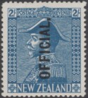 Aron R. Halberstam Philatelists Ltd.; British Commonwealth Stamps: NEW ZEALAND - KGV; Scott: O56; SG: O112; Condition: VF LH