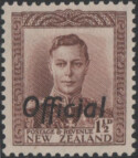 Aron R. Halberstam Philatelists Ltd.; British Commonwealth Stamps: NEW ZEALAND - KGVI; Scott: O74; SG: O138; Condition: VF NH