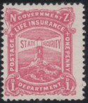Aron R. Halberstam Philatelists Ltd.; British Commonwealth Stamps: NEW ZEALAND - ; Scott: OY13 var; SG: L31b; Condition: F-VF LH
