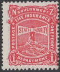 Aron R. Halberstam Philatelists Ltd.; British Commonwealth Stamps: NEW ZEALAND - ; Scott: OY14; SG: l36b; Condition: F-VF NH