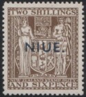 Aron R. Halberstam Philatelists Ltd.; British Commonwealth Stamps: NIUE - KGVI; Scott: 89A var; SG: 83w; Condition: VF LH