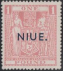 Aron R. Halberstam Philatelists Ltd.; British Commonwealth Stamps: NIUE - KGV; Scott: 89; SG: 82; Condition: VF LH
