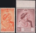 Aron R. Halberstam Philatelists Ltd.; British Commonwealth Stamps: NORTHERN RHODESIA - KGVI; Scott: 48-49; SG: 48-49; Condition: VF NH
