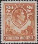 Aron R. Halberstam Philatelists Ltd.; British Commonwealth Stamps: NORTHERN RHODESIA - KGVI; Scott: 31; SG: 31; Condition: VF VLH