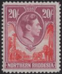 Aron R. Halberstam Philatelists Ltd.; British Commonwealth Stamps: NORTHERN RHODESIA - KGVI; Scott: 45; SG: 45; Condition: VF LH