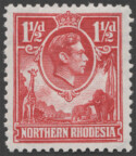 Aron R. Halberstam Philatelists Ltd.; British Commonwealth Stamps: NORTHERN RHODESIA - KGVI; Scott: 29; SG: 29; Condition: VF LH