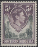 Aron R. Halberstam Philatelists Ltd.; British Commonwealth Stamps: NORTHERN RHODESIA - KGVI; Scott: 43; SG: 43; Condition: VF LH