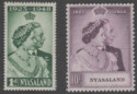 Aron R. Halberstam Philatelists Ltd.; British Commonwealth Stamps: NYASALAND - KGVI; Scott: 85-86; SG: 161-162; Condition: VF NH