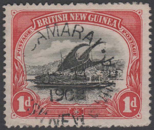 Aron R. Halberstam Philatelists Ltd.; British Commonwealth Stamps: PAPUA - KGV; Scott: 2; SG: 2; Condition: VF U