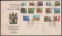 Aron R. Halberstam Philatelists Ltd.; British Commonwealth Stamps: RHODESIA - QEII; Scott: 208-221; SG: none; Condition: VF U