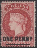 Aron R. Halberstam Philatelists Ltd.; British Commonwealth Stamps: SAINT HELENA - QV; Scott: 35; SG: 37; Condition: F-VF NH