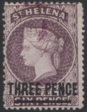 Aron R. Halberstam Philatelists Ltd.; British Commonwealth Stamps: SAINT HELENA - QV; Scott: none; SG: 42w; Condition: F NH