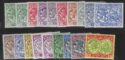 Aron R. Halberstam Philatelists Ltd.; British Commonwealth Stamps: SAINT KITTS - KGV; Scott: 37-51; SG: 37-47b; Condition: VF LH