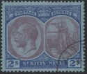 Aron R. Halberstam Philatelists Ltd.; British Commonwealth Stamps: SAINT KITTS - KGV; Scott: 49; SG: 47; Condition: VF U