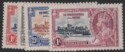 Aron R. Halberstam Philatelists Ltd.; British Commonwealth Stamps: SAINT KITTS - KGV; Scott: 72-75; SG: 61-64; Condition: VF H