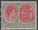 Aron R. Halberstam Philatelists Ltd.; British Commonwealth Stamps: SAINT KITTS - KGVI; Scott: 82a; SG: 71; Condition: VF H