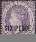 Aron R. Halberstam Philatelists Ltd.; British Commonwealth Stamps: SAINT LUCIA - ; Scott: 22; SG: 28; Condition: F-VF LH