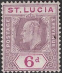 Aron R. Halberstam Philatelists Ltd.; British Commonwealth Stamps: SAINT LUCIA - ; Scott: 49; SG: 63; Condition: VF LH