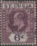 Aron R. Halberstam Philatelists Ltd.; British Commonwealth Stamps: SAINT LUCIA - KEVII; Scott: 54; SG: 72; Condition: VF U