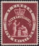 Aron R. Halberstam Philatelists Ltd.; British Commonwealth Stamps: SAINT VINCENT - QV; Scott: 54; SG: 53; Condition: VF LH
