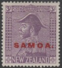 Aron R. Halberstam Philatelists Ltd.; British Commonwealth Stamps: SAMOA - KGV; Scott: 155a; SG: 170; Condition: XF LH