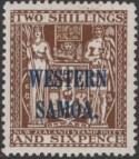 Aron R. Halberstam Philatelists Ltd.; British Commonwealth Stamps: SAMOA - KGVI; Scott: 195; SG: 207; Condition: VF LH