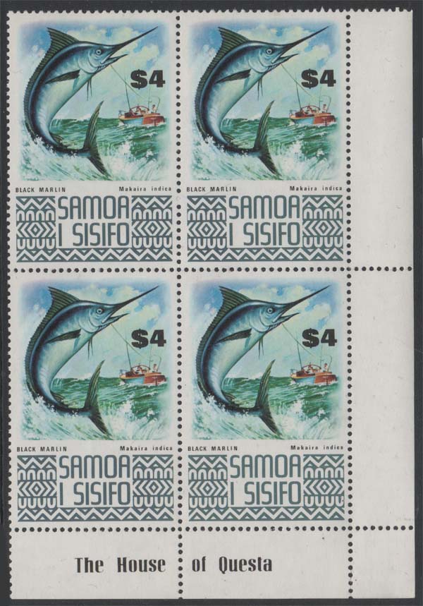 Aron R. Halberstam Philatelists Ltd.; British Commonwealth Stamps: SAMOA - ; Scott: 274B; SG: 289b; Condition: VF NH