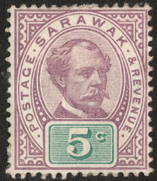 Aron R. Halberstam Philatelists Ltd.; British Commonwealth Stamps: SARAWAK - QV; Scott: 12; SG: 12; Condition: F-VF H