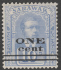 Aron R. Halberstam Philatelists Ltd.; British Commonwealth Stamps: SARAWAK - ; Scott: 77; SG: 72; Condition: F-VF NH