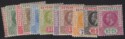 Aron R. Halberstam Philatelists Ltd.; British Commonwealth Stamps: SEYCHELLES - KGV; Scott: 63-73; SG: 71-81; Condition: VF LH