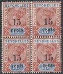 Aron R. Halberstam Philatelists Ltd.; British Commonwealth Stamps: SEYCHELLES - QV; Scott: none; SG: 19; Condition: VF NH