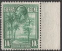 Aron R. Halberstam Philatelists Ltd.; British Commonwealth Stamps: SIERRA LEONE - KGV; Scott: 151; SG: 166; Condition: F-VF NH