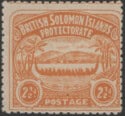 Aron R. Halberstam Philatelists Ltd.; British Commonwealth Stamps: SOLOMON ISLANDS - ; Scott: 4 var; SG: 4 va5; Condition: F-VF LH