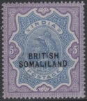 Aron R. Halberstam Philatelists Ltd.; British Commonwealth Stamps: SOMALILAND - QV; Scott: 19; SG: 24; Condition: VF VLH