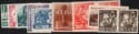 Aron R. Halberstam Philatelists Ltd.; British Commonwealth Stamps: SOUTH AFRICA - KGVI; Scott: 81-89; SG: 88-96; Condition: VF LH
