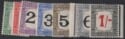 Aron R. Halberstam Philatelists Ltd.; British Commonwealth Stamps: SOUTH AFRICA - KGV; Scott: J1-7; SG: D1-7; Condition: F-VF LH