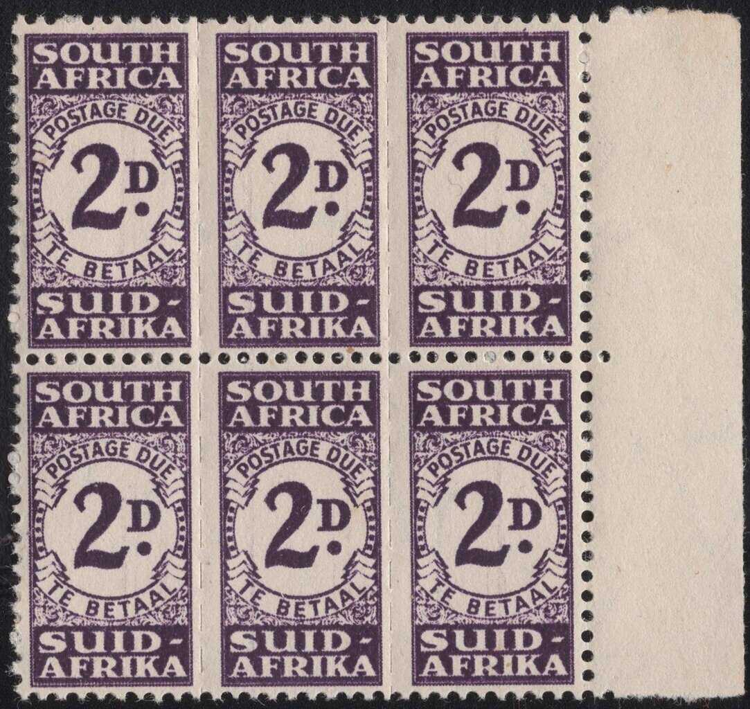 Aron R. Halberstam Philatelists Ltd.; British Commonwealth Stamps: SOUTH AFRICA - ; Scott: J32; SG: D32; Condition: VF NH
