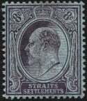 Aron R. Halberstam Philatelists Ltd.; British Commonwealth Stamps: STRAITS SETTLEMENTS - KEVII; Scott: 114; SG: 131; Condition: F-VF LH
