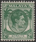 Aron R. Halberstam Philatelists Ltd.; British Commonwealth Stamps: STRAITS SETTLEMENTS - KGVI; Scott: 239; SG: 279; Condition: VF NH