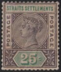 Aron R. Halberstam Philatelists Ltd.; British Commonwealth Stamps: STRAITS SETTLEMENTS - QV; Scott: 86a; SG: none; Condition: VF H