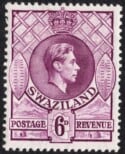 Aron R. Halberstam Philatelists Ltd.; British Commonwealth Stamps: SWAZILAND - KGVI; Scott: 33; SG: 34; Condition: VF LH