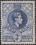 Aron R. Halberstam Philatelists Ltd.; British Commonwealth Stamps: SWAZILAND - KGVI; Scott: none; SG: 32d; Condition: VF H
