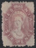 Aron R. Halberstam Philatelists Ltd.; British Commonwealth Stamps: TASMANIA - QV; Scott: 32; SG: 76; Condition: VF H