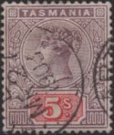 Aron R. Halberstam Philatelists Ltd.; British Commonwealth Stamps: TASMANIA - QV; Scott: 84; SG: 224; Condition: F-VF U