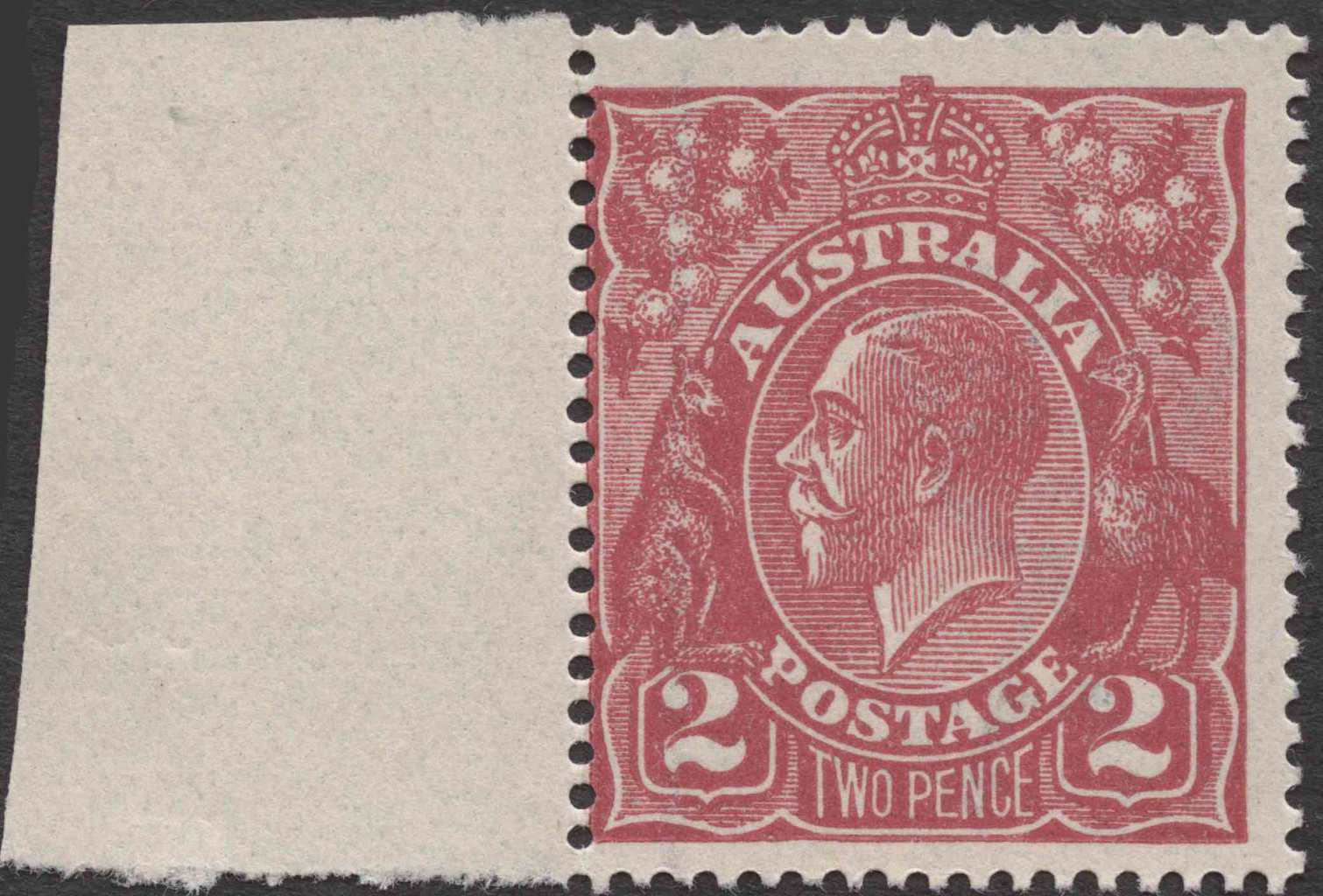 Aron R. Halberstam Philatelists Ltd.; British Commonwealth Stamps: AUSTRALIA - KGV; Scott: 29; SG: 78; Condition: F-VF NH