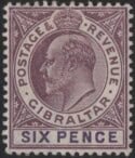 Aron R. Halberstam Philatelists Ltd.; British Commonwealth Stamps: GIBRALTAR - KEVII; Scott: 56; SG: 60; Condition: VF H