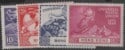 Aron R. Halberstam Philatelists Ltd.; British Commonwealth Stamps: HONG KONG - KGVI; Scott: 180-183; SG: 173-176; Condition: VF NH