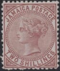 Aron R. Halberstam Philatelists Ltd.; British Commonwealth Stamps: JAMAICA - QV; Scott: 11; SG: 12; Condition: VF LH